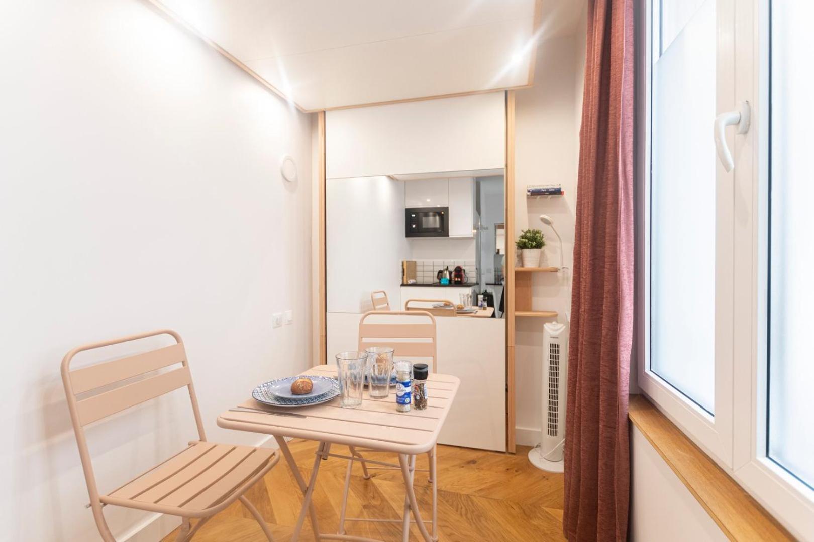 פריז Super Central Mini Studio - 2 Pax, Murphy Bed מראה חיצוני תמונה